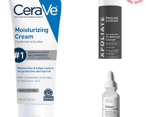 My Fav Skincare cover photo collage