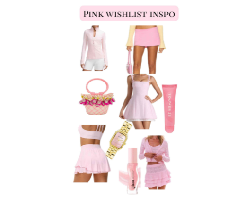 Pink Wishlist Inspo!! 🎀 cover photo collage