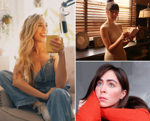 The best female self-growth YouTubers cover photo collage