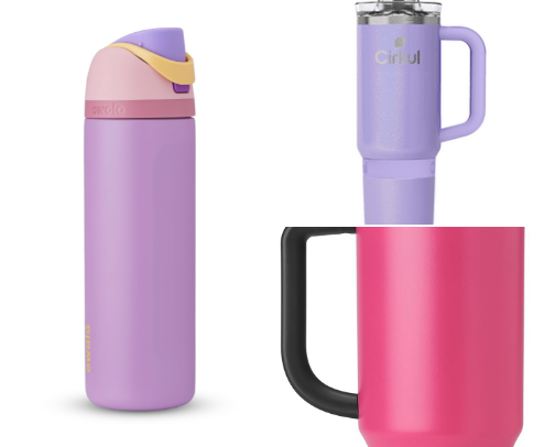Cutest water bottles that you need in your collection! cover photo collage