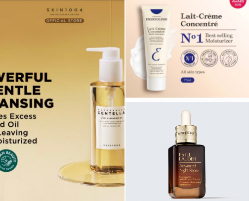 Must have! Essential skincare for glass skin, hydrated & glowing! cover photo collage