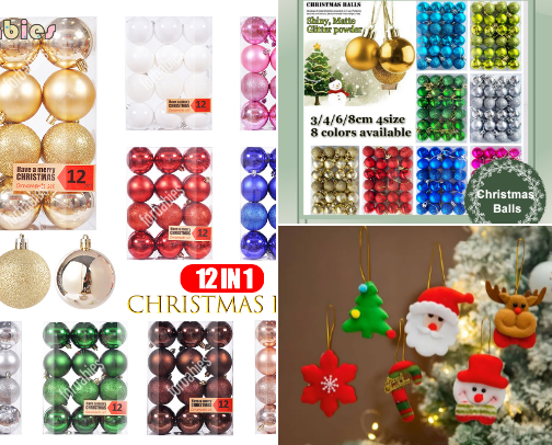 CHRISTMAS DECOR RECOS🎄🎀 cover photo collage