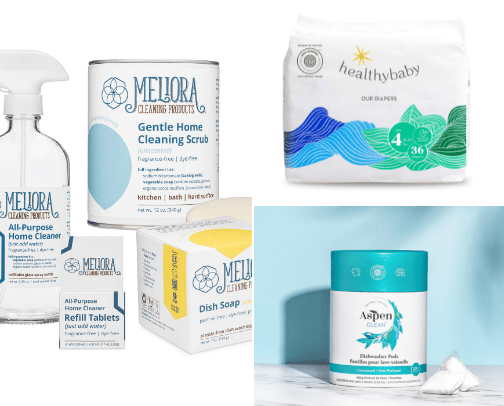 Eco Friendly Baby Products For a More Natural Approach cover photo collage