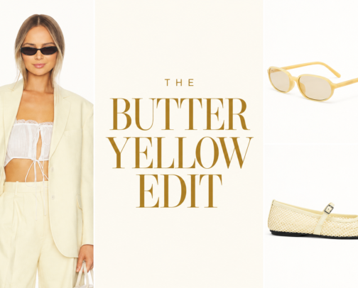 The BUTTER YELLOW Edit cover photo collage