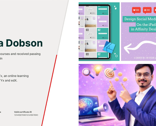 Best online courses cover photo collage