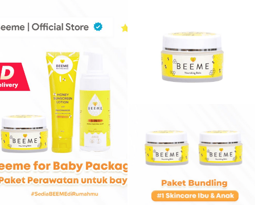 skincare baby cover photo collage