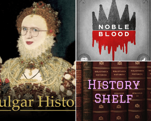 My Favorite Podcasts cover photo collage