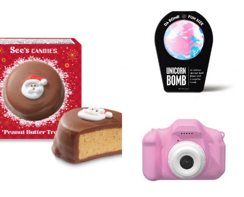 Toddler Girl Stocking Stuffers cover photo collage