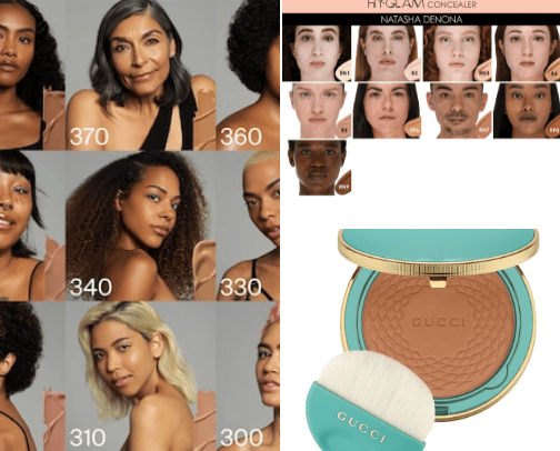 Makeup I can't live without cover photo collage