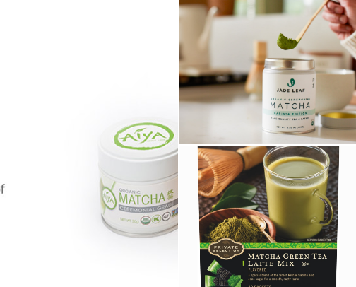 Matcha Lovers cover photo collage