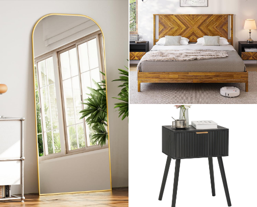 What you will find in my boho western bedroom cover photo collage