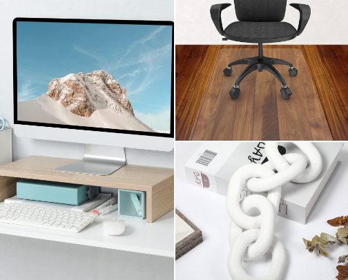 Home Office Essentials: Must-Have Supplies for a Productive & Stylish Workspace cover photo collage