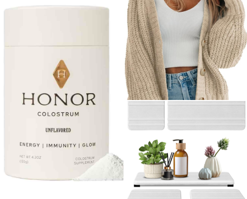 Recent purchases on Amazon cover photo collage