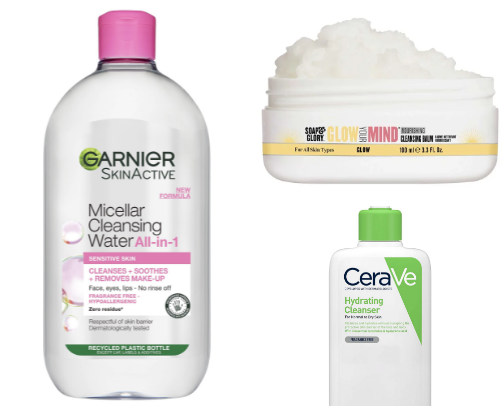 Skincare favourites 🛁🧖‍♀️ cover photo collage
