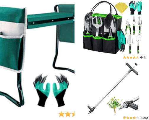 Garden Tools cover photo collage