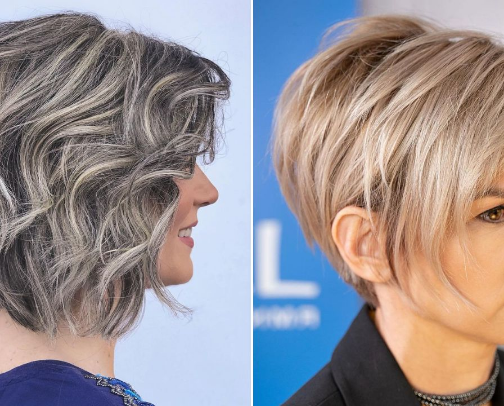 Hair cover photo collage