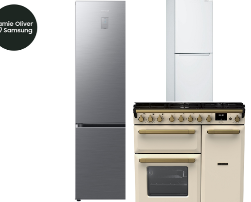 Home appliances cover photo collage