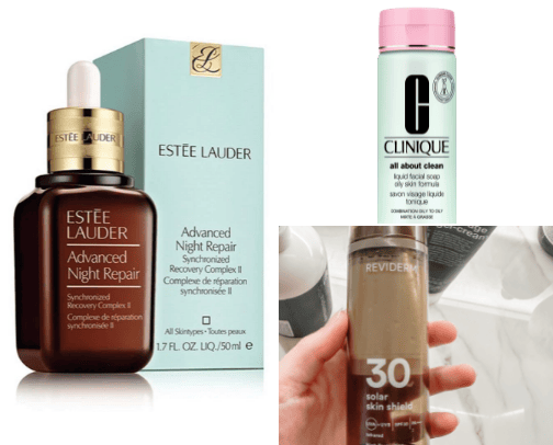 🤍 Skincare cover photo collage