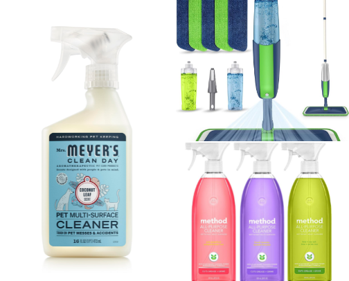 My cleaning must haves cover photo collage