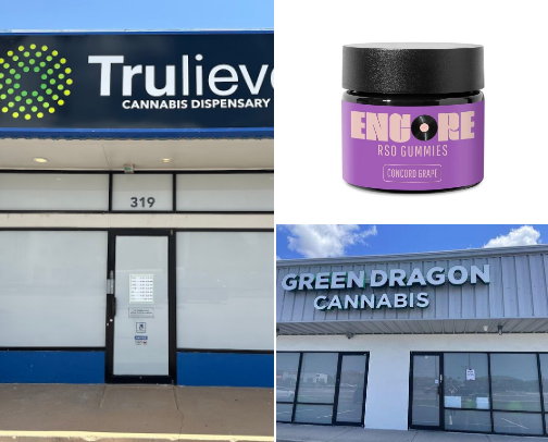 Majuana dispensary cover photo collage
