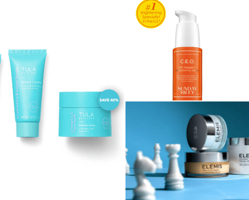 Rosacea-Friendly Skincare Brands I Swear By: Tatcha, Elemis, Tula, Dr. Jart+ & More cover photo collage