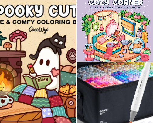 Cozy Addicted Hobbies✨️ cover photo collage