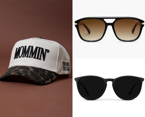 Sunglasses & Hats cover photo collage