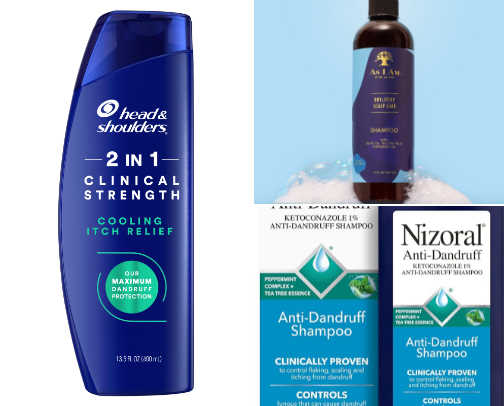 Best products for Dry and itchy scalp cover photo collage