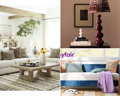 Home goods cover photo collage