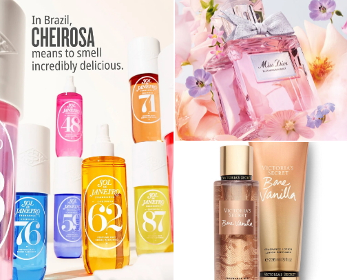 Fav smells cover photo collage