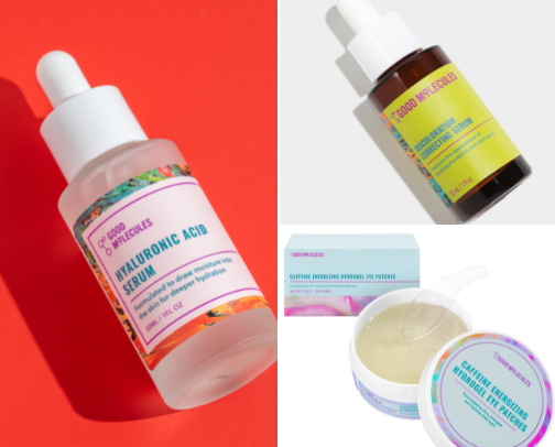 Skincare cover photo collage