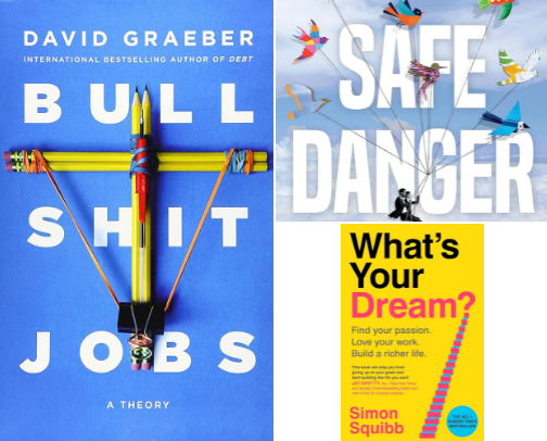 Do You Dream of Labor? Books About Dystopian and Utopian Ideas of Work cover photo collage