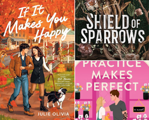romance book recs from a certified lover girl (organized by trope) cover photo collage