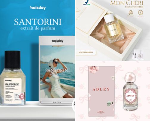 Parfum lokal longlasting cover photo collage