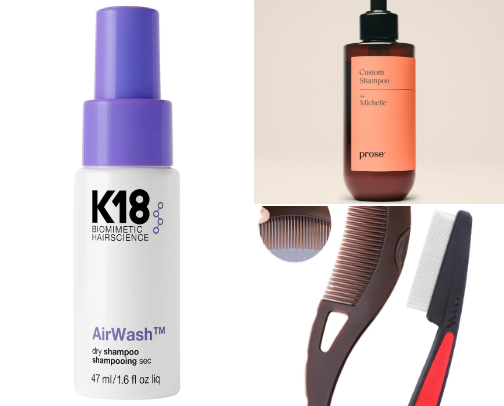 Haircare cover photo collage