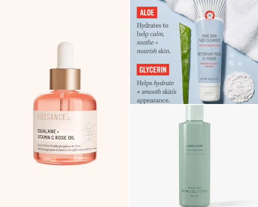 My favorite beauty recs as a busy mom cover photo collage