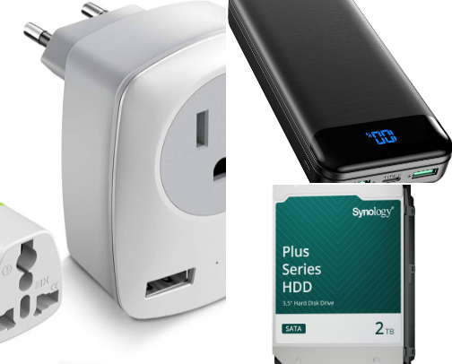 Electronic must haves cover photo collage