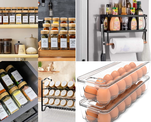 My kitchen essentials cover photo collage