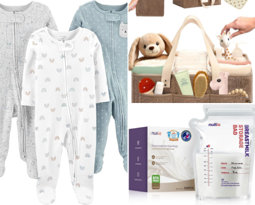 👶 First Baby Essentials Under $30 cover photo collage