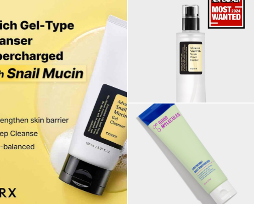 My Fave Skin Care cover photo collage