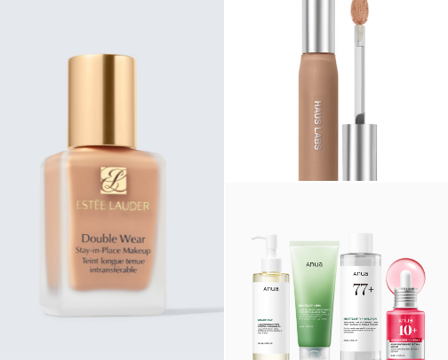 My favorite beauty recs cover photo collage