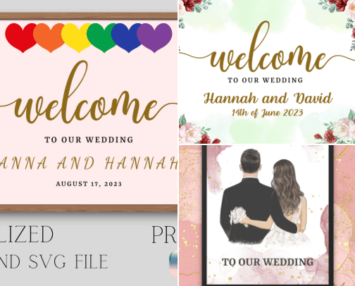 Wedding Decorations and Products cover photo collage