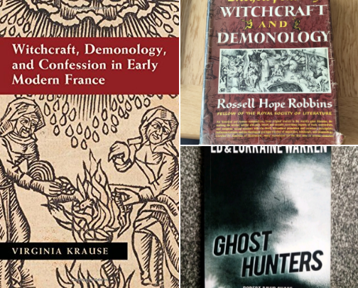 Interested in the supernatural? These books can help you learn  more cover photo collage
