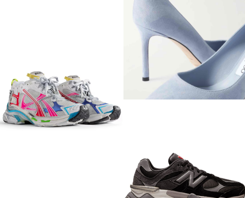 Feet First, Regret Never cover photo collage