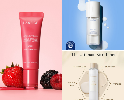 My favorite beauty recs cover photo collage