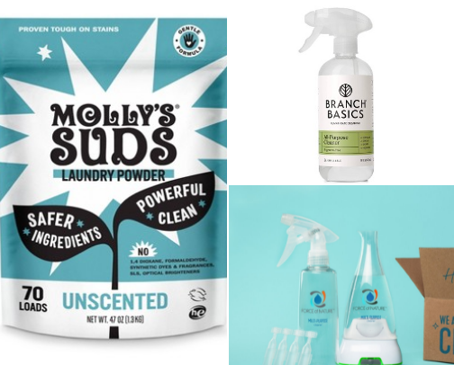 Non-Toxic Cleaning Supply Swaps cover photo collage