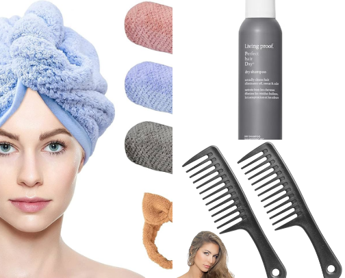 Hair care for Damaged,frizzy hair cover photo collage
