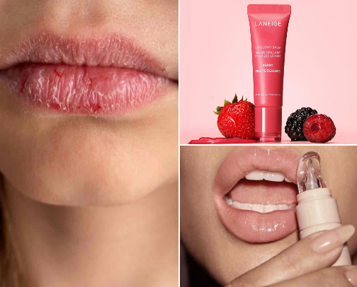 Best lip products for dry and chapped lips 👄 cover photo collage