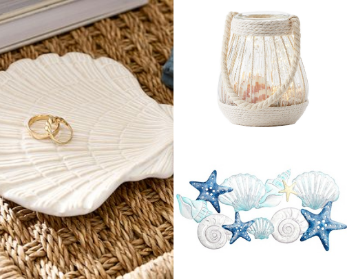 Costal Home Decor!🥥🐚🦀
(Under $30) cover photo collage