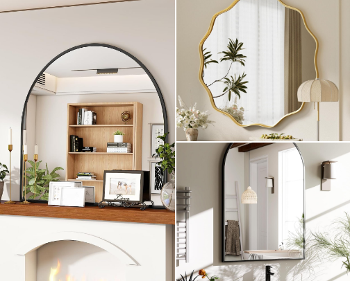 Decorative Mirrors cover photo collage
